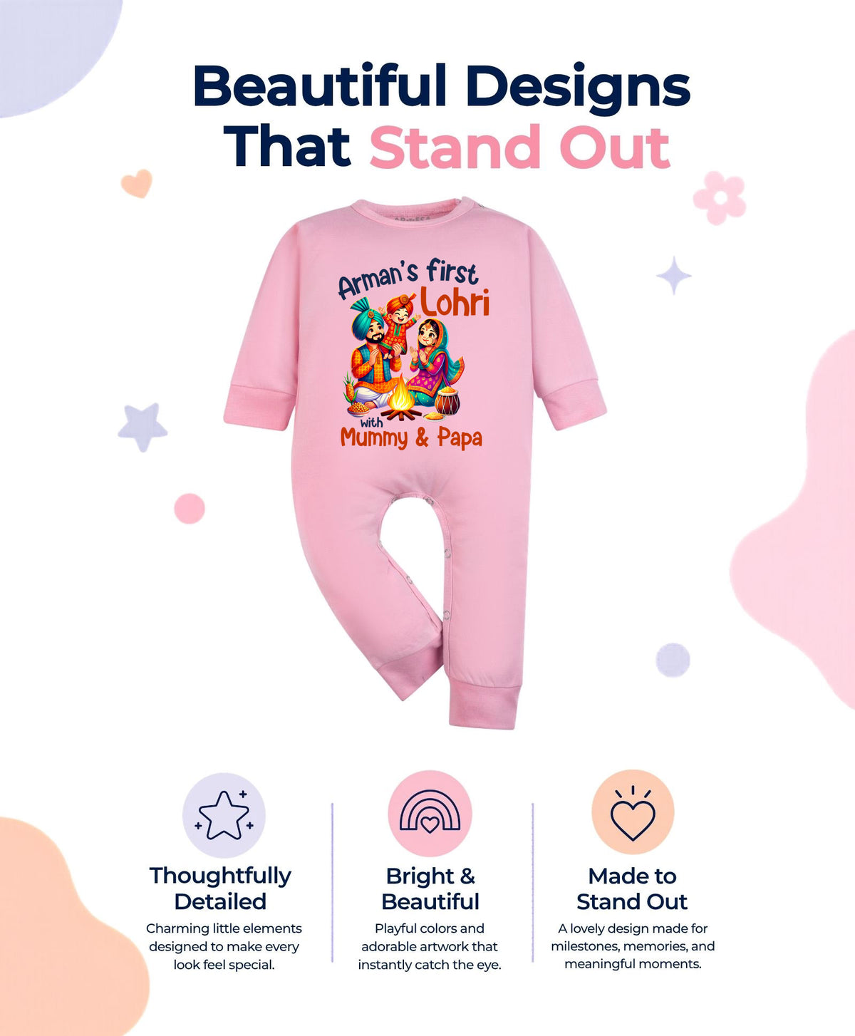 Yes | My First Lohri - Jumpsuit