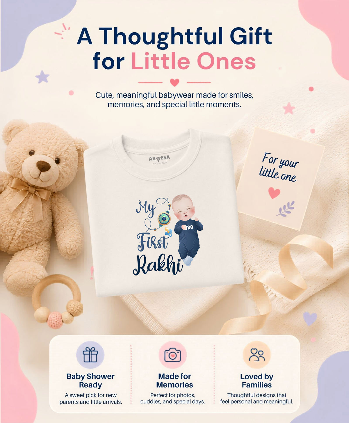 No | My First Rakhi - T-shirt