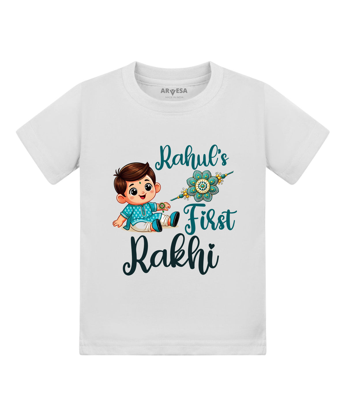 Yes | My First Rakhi - T-shirt