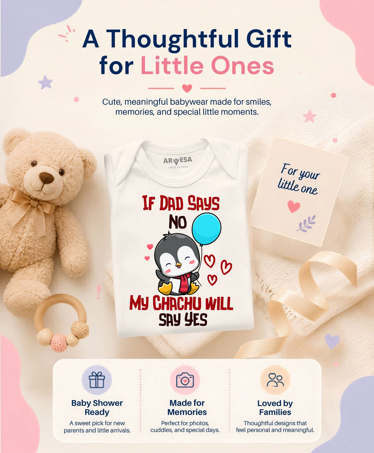 No | If Dad Say No My Chachu - Romper