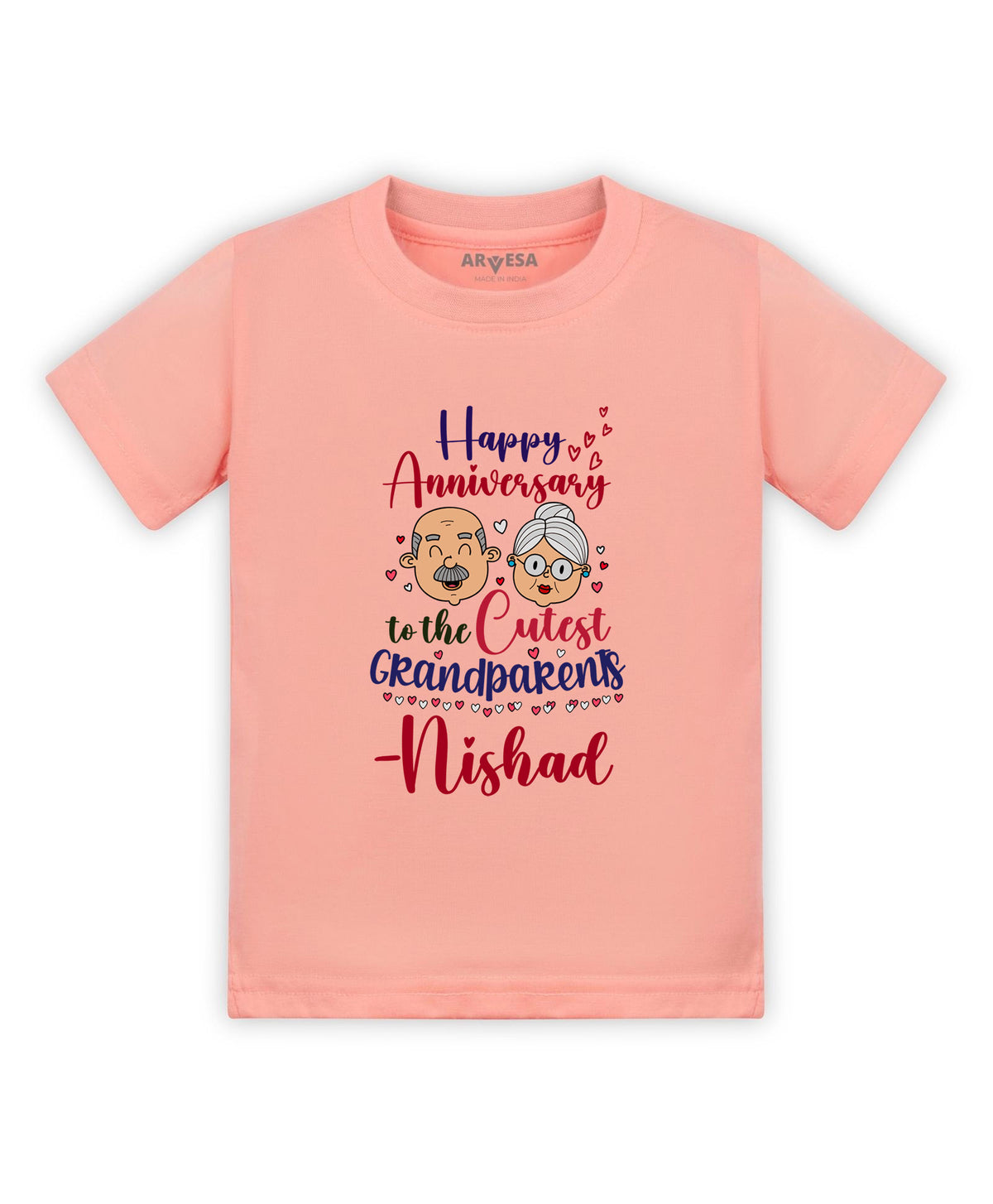 Yes | Happy Anniversay GrandParents Family Anniversary - T-shirt