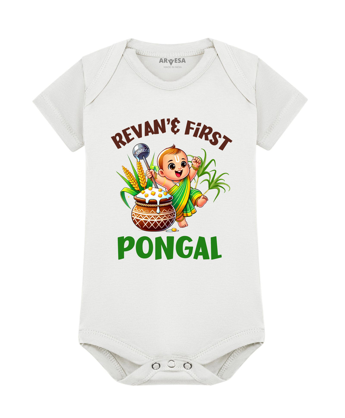 Yes | My First Pongal - Romper