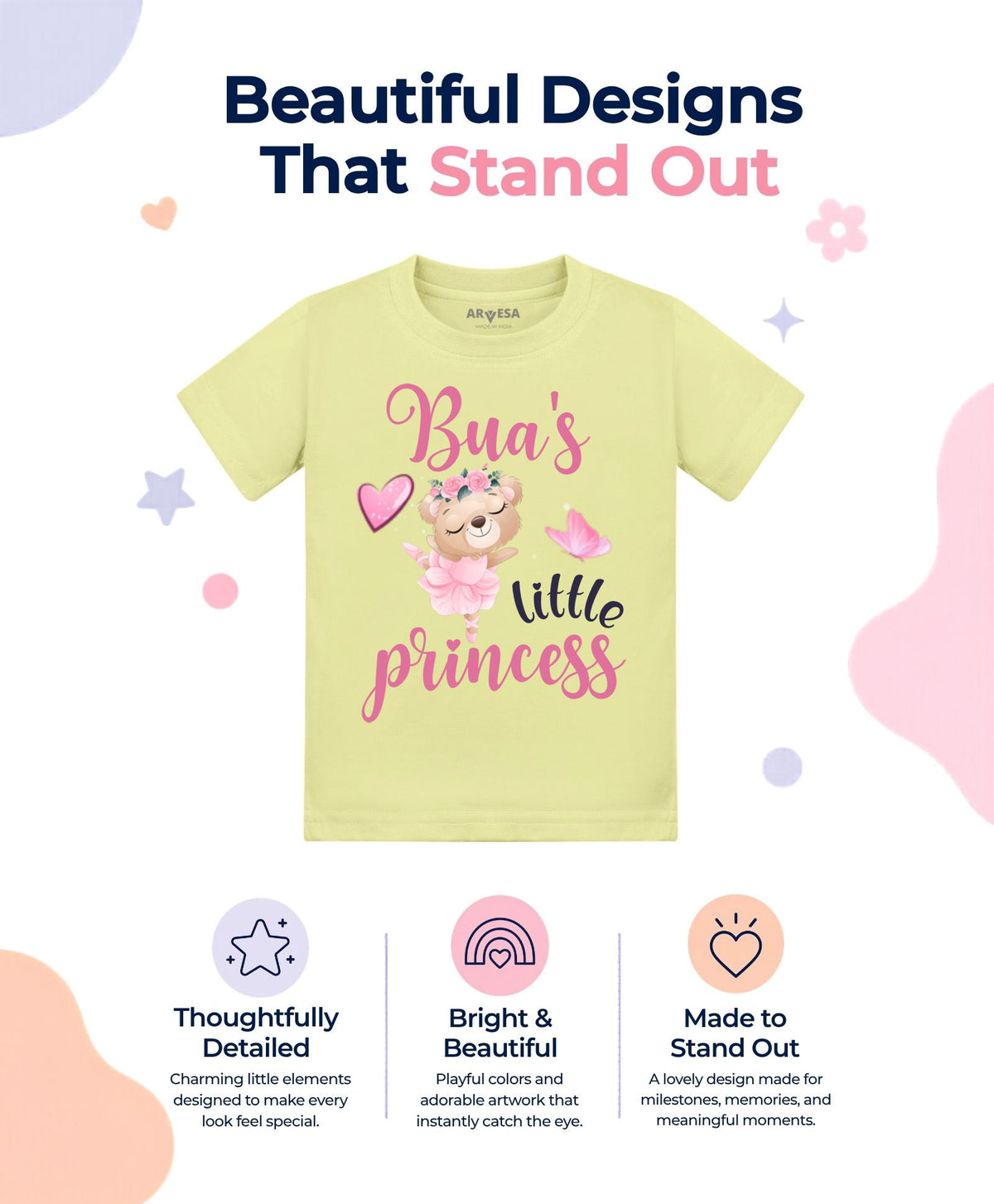 No | Bua Little Princess - T-shirt