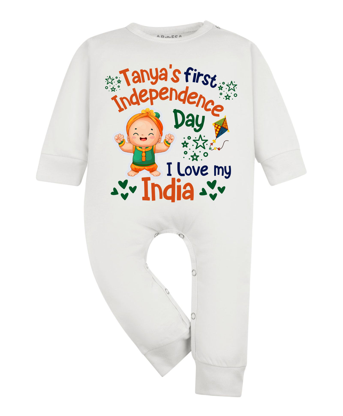 Yes | My First Independence Day - Jumpsuit