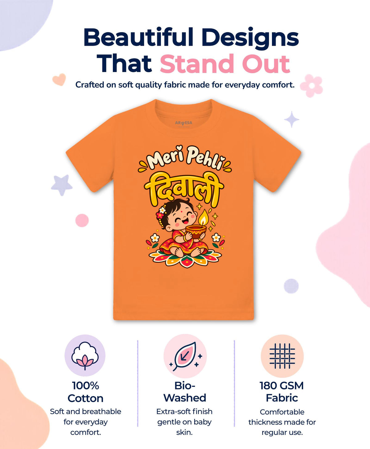 No | Meri Pehli Diwali - T-shirt