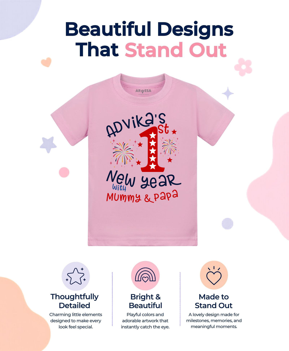 Yes | My First New Year - T-shirt