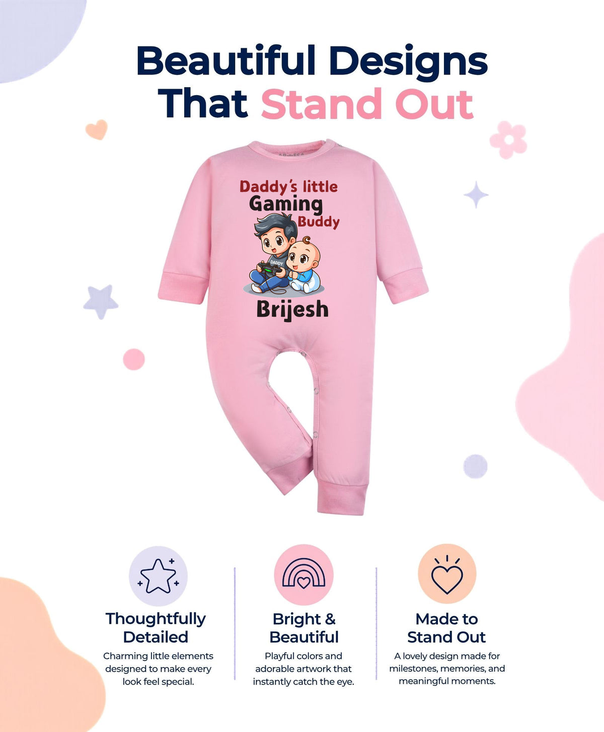 Yes | Daddy Little Gaming Buddy - Jumpsuit