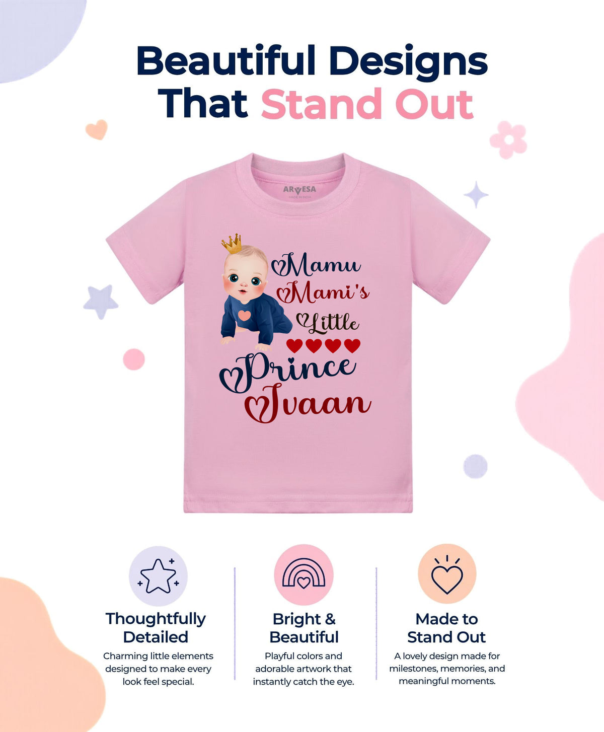 Yes | Mamu Mami'S Little Prince - T-shirt