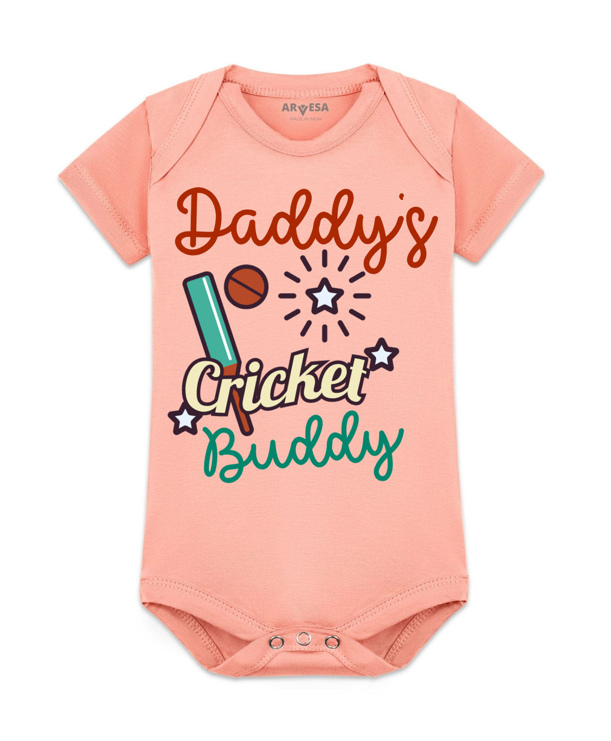 No | Daddy Cricket Buddy - Romper