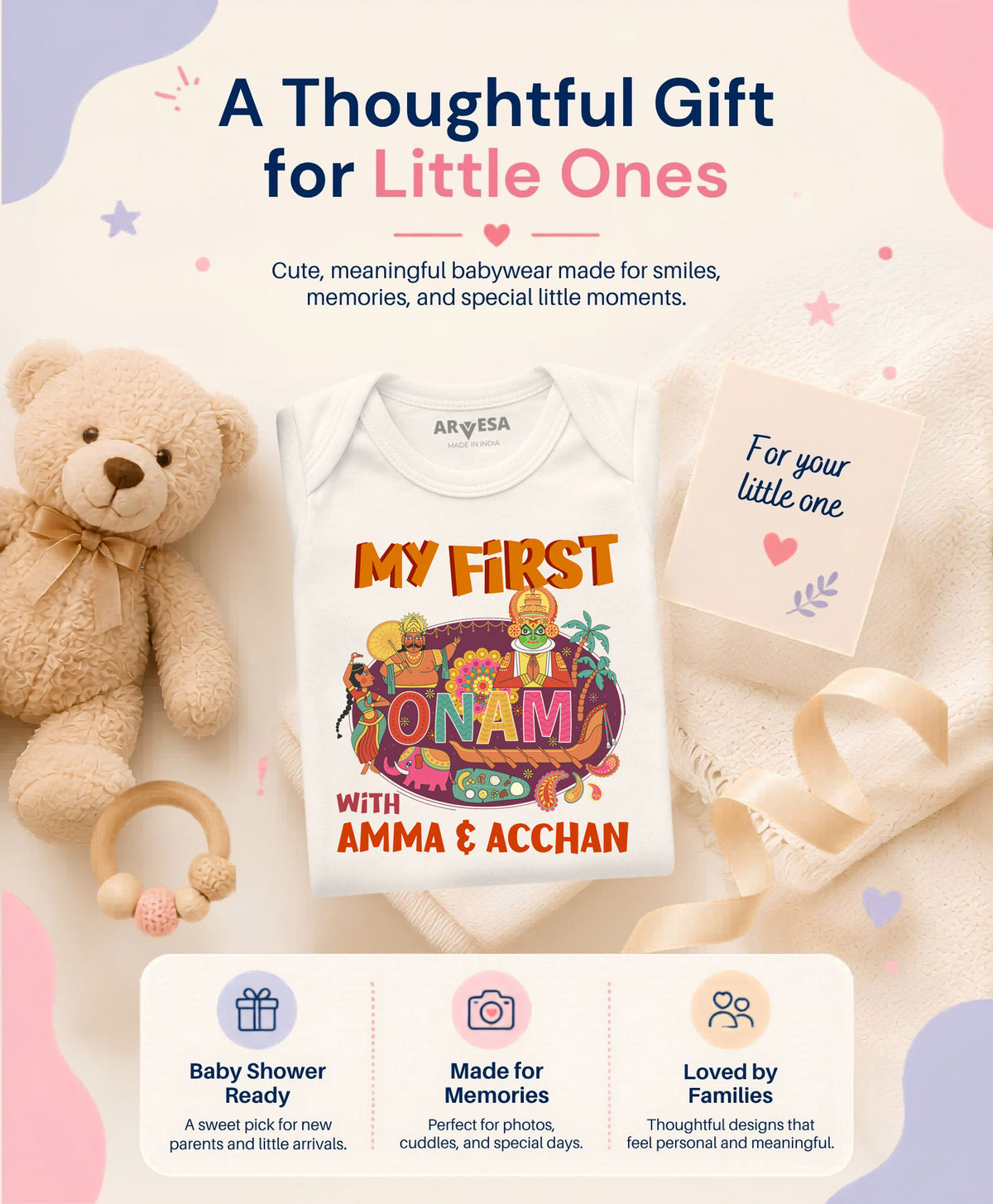 No | My First Onam - Romper
