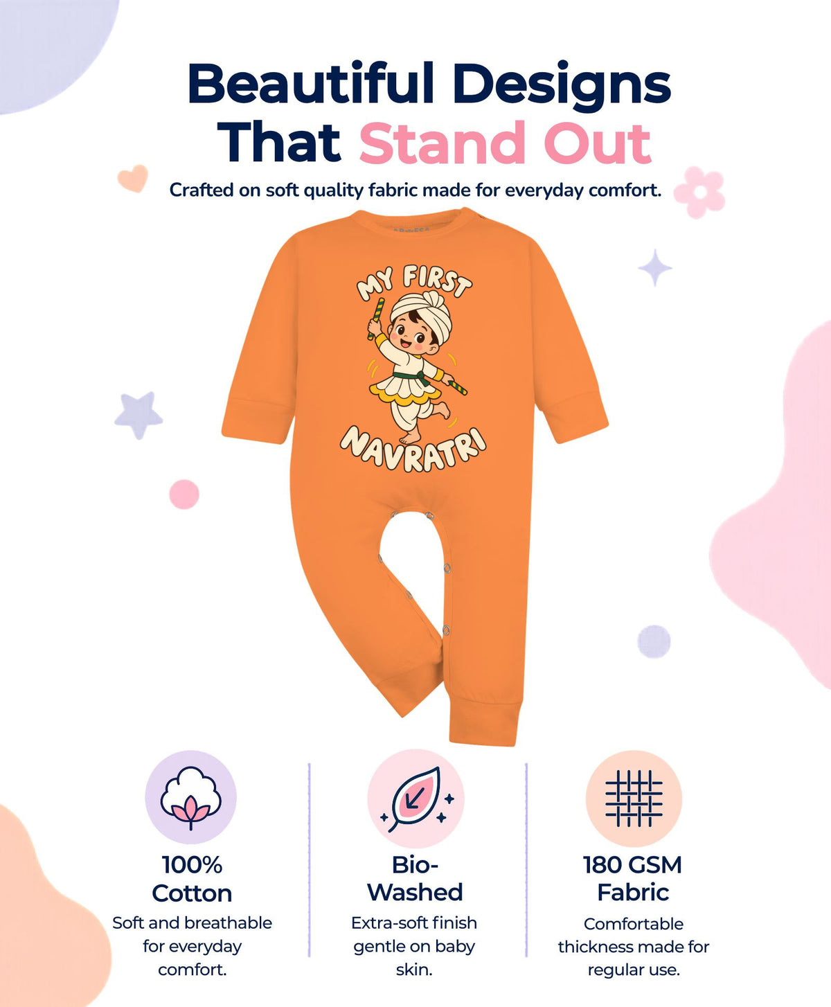 No | My First Navratri - Jumpsuit