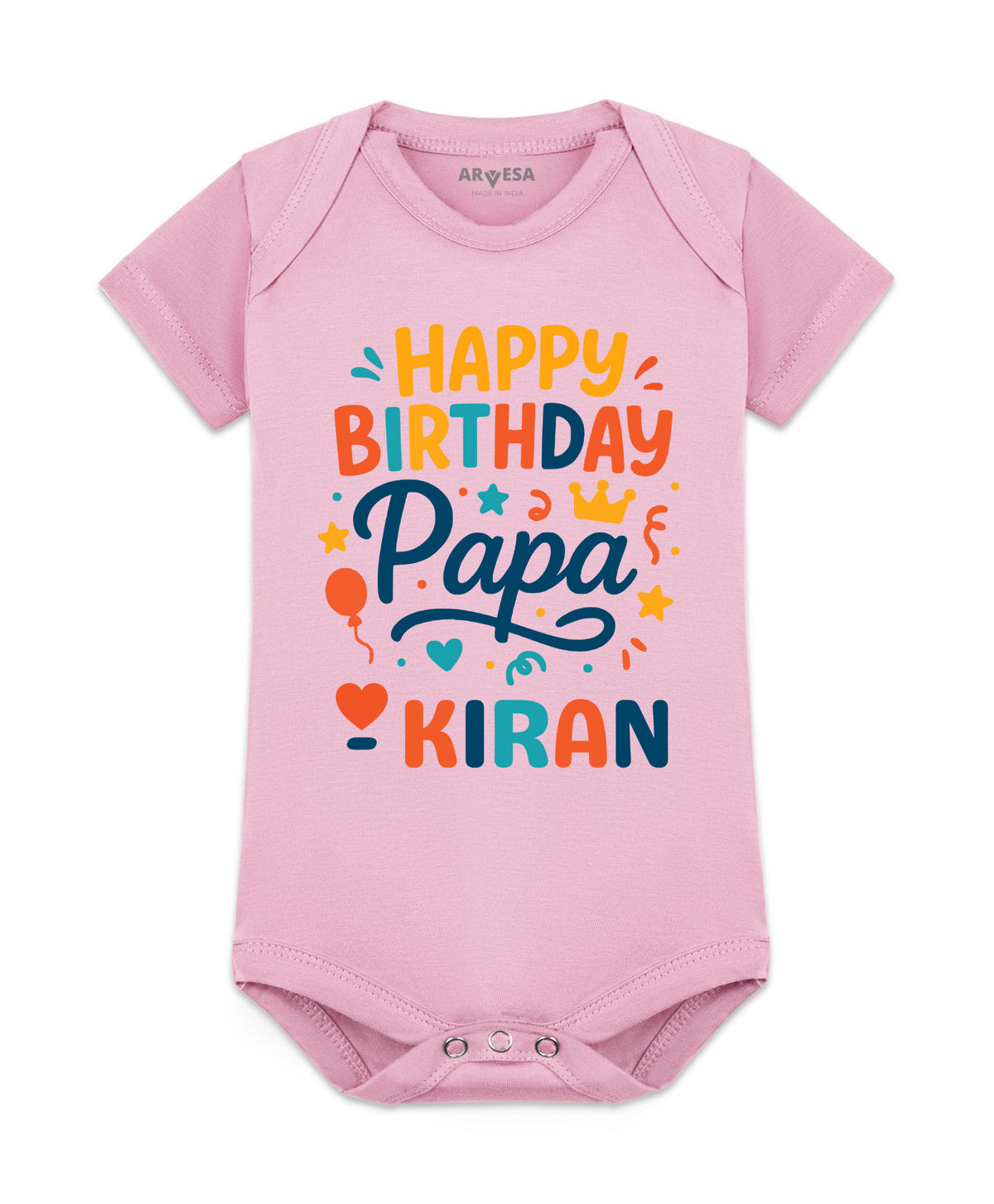 Yes | Happy Birthday Papa Dad Birthday - Romper