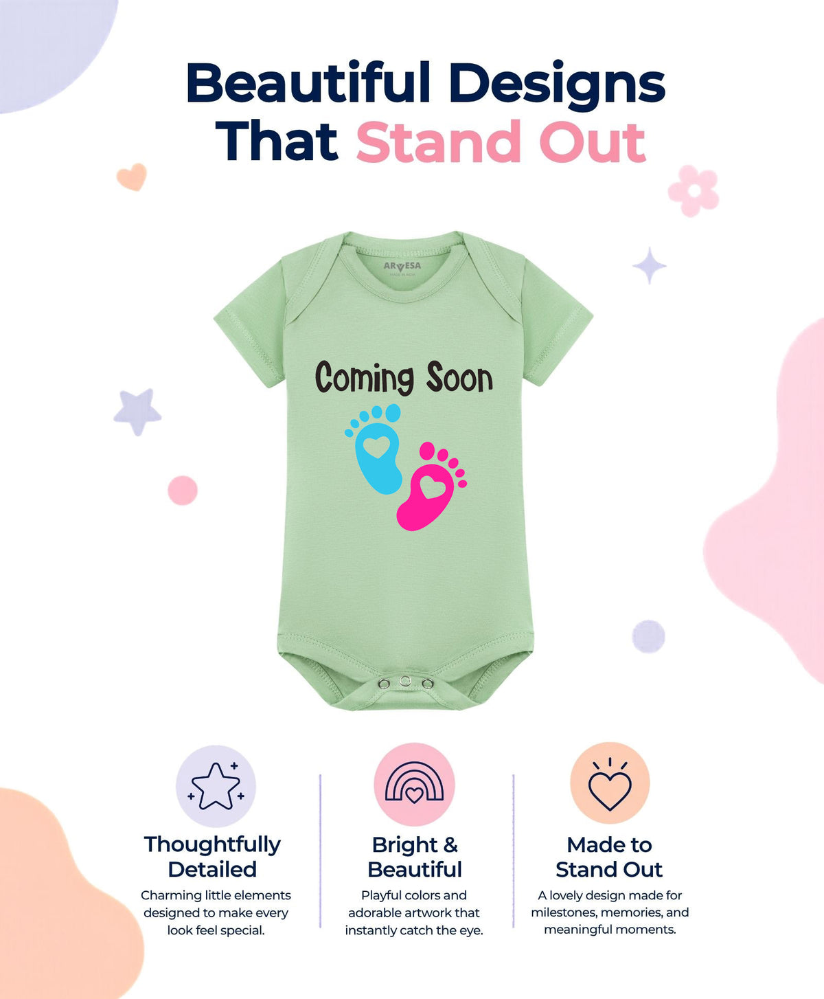 Coming Soon Pregnancy Announcement - Romper
