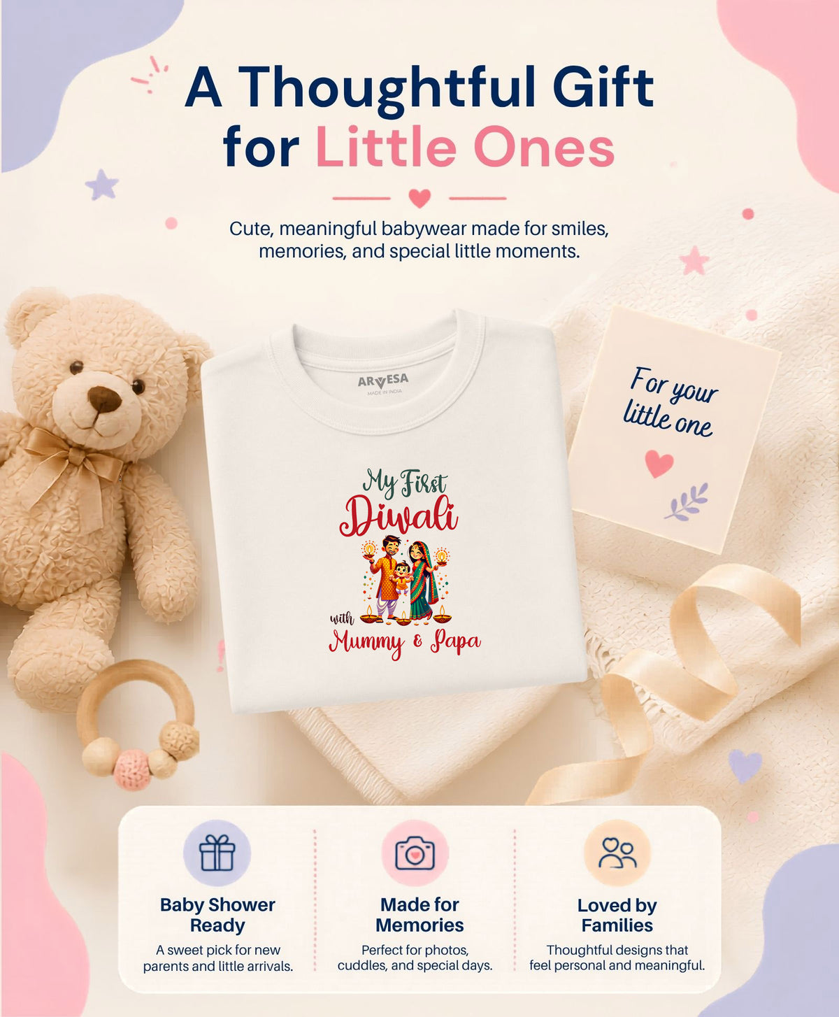 No | My First Diwali - T-shirt