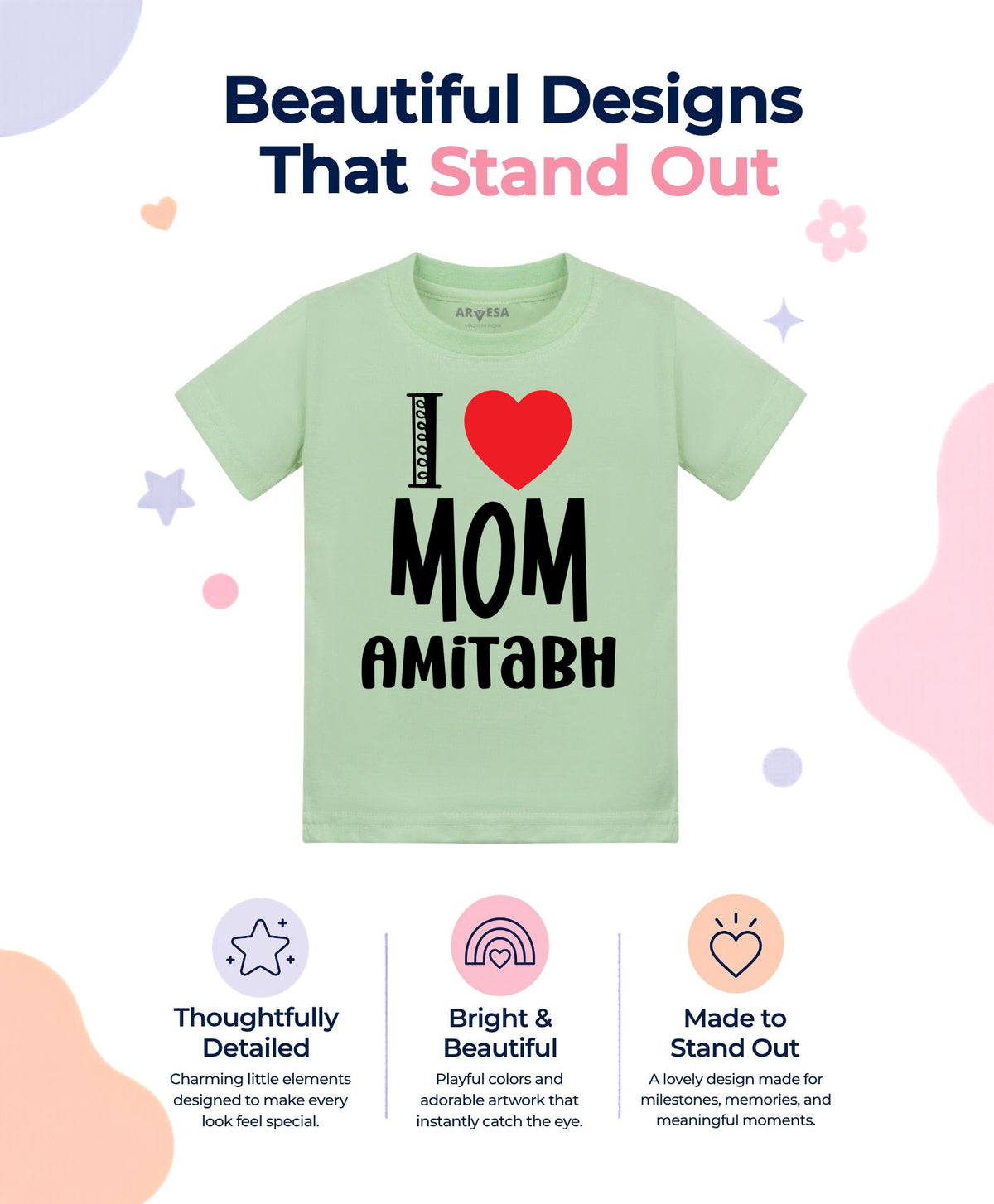 Yes | I Love Mom - T-shirt