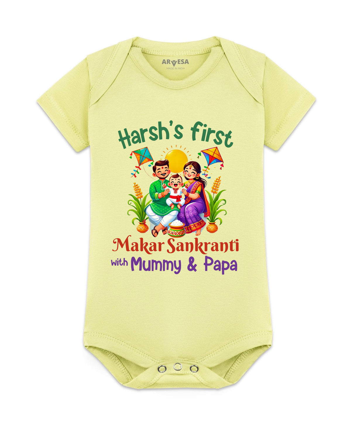 Yes | My First Makar sankranti - Romper
