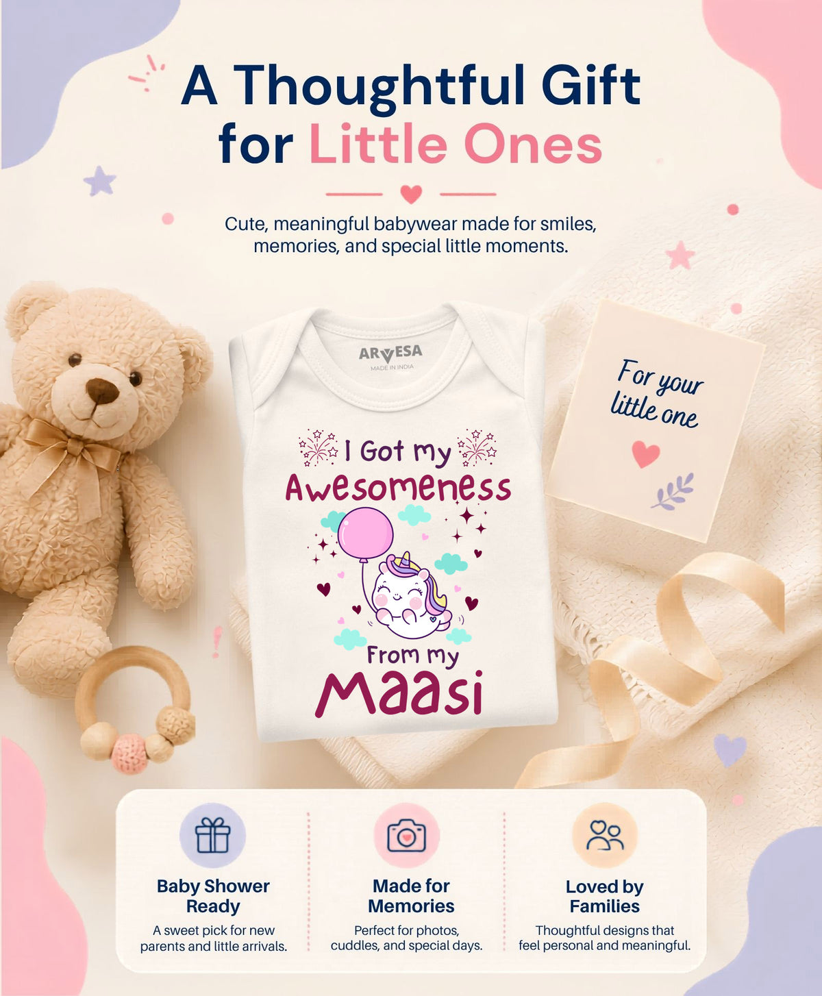 No | I Got Awesomeness From Maasi - Romper