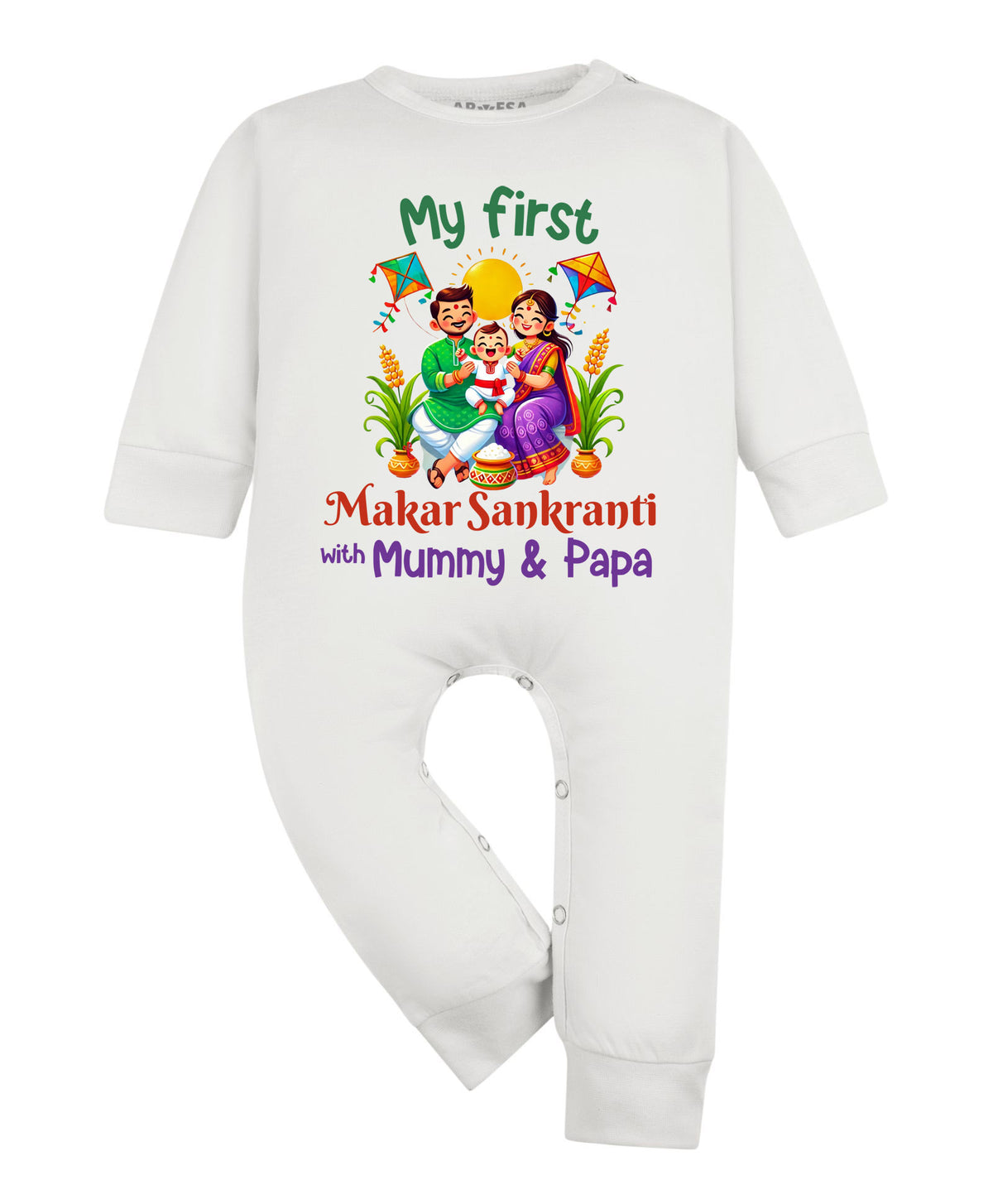 No | My First Makar sankranti - Jumpsuit