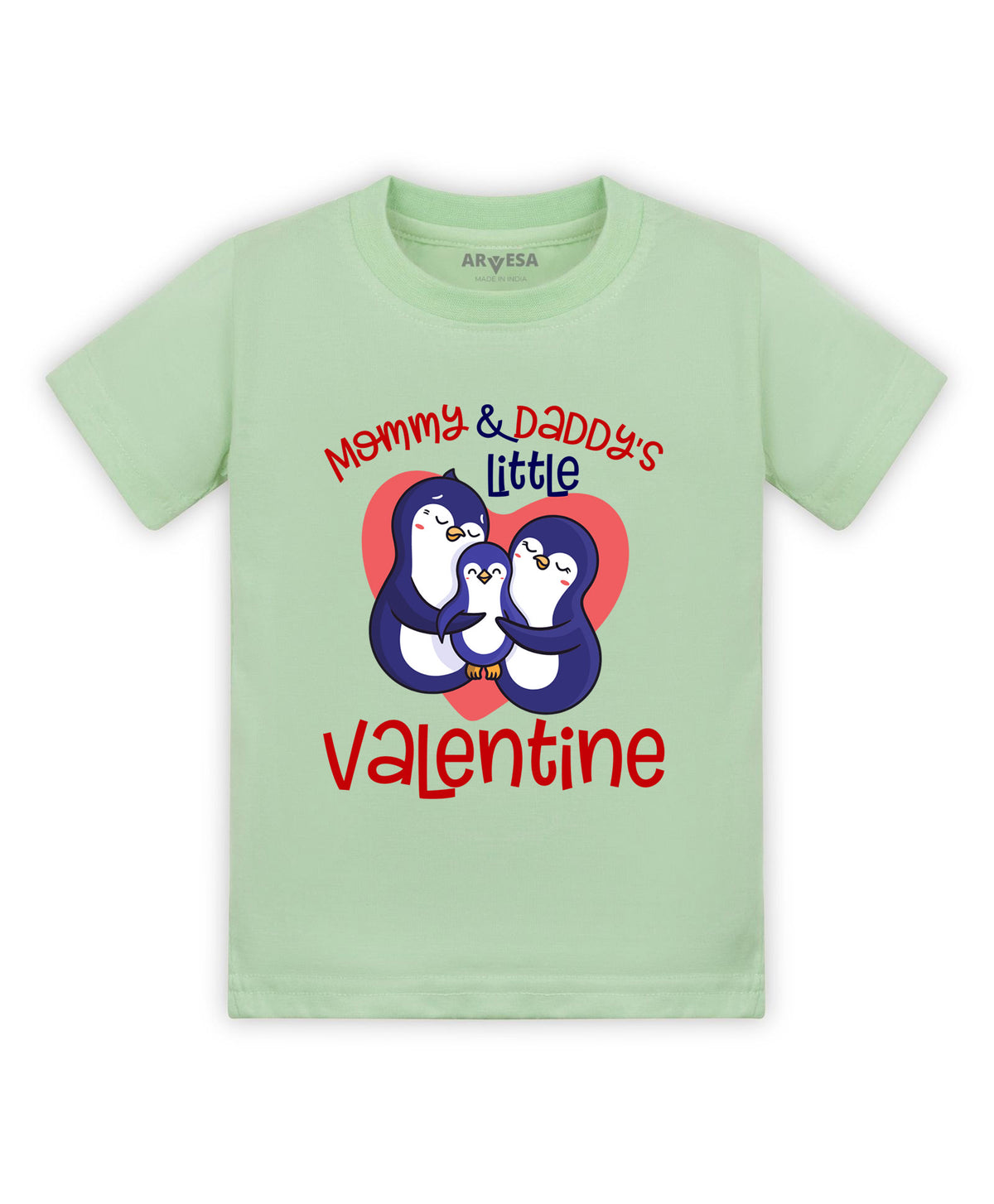 No | Mommy And Daddy Little Valentine - T-shirt