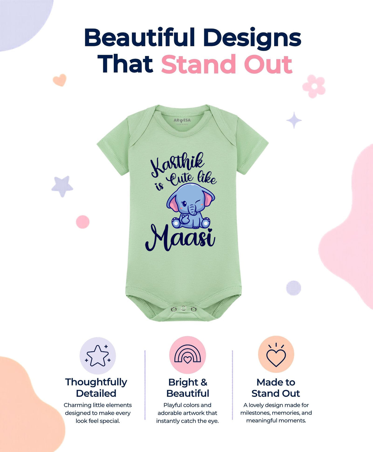 Yes | Cute Like My Maasi - Romper