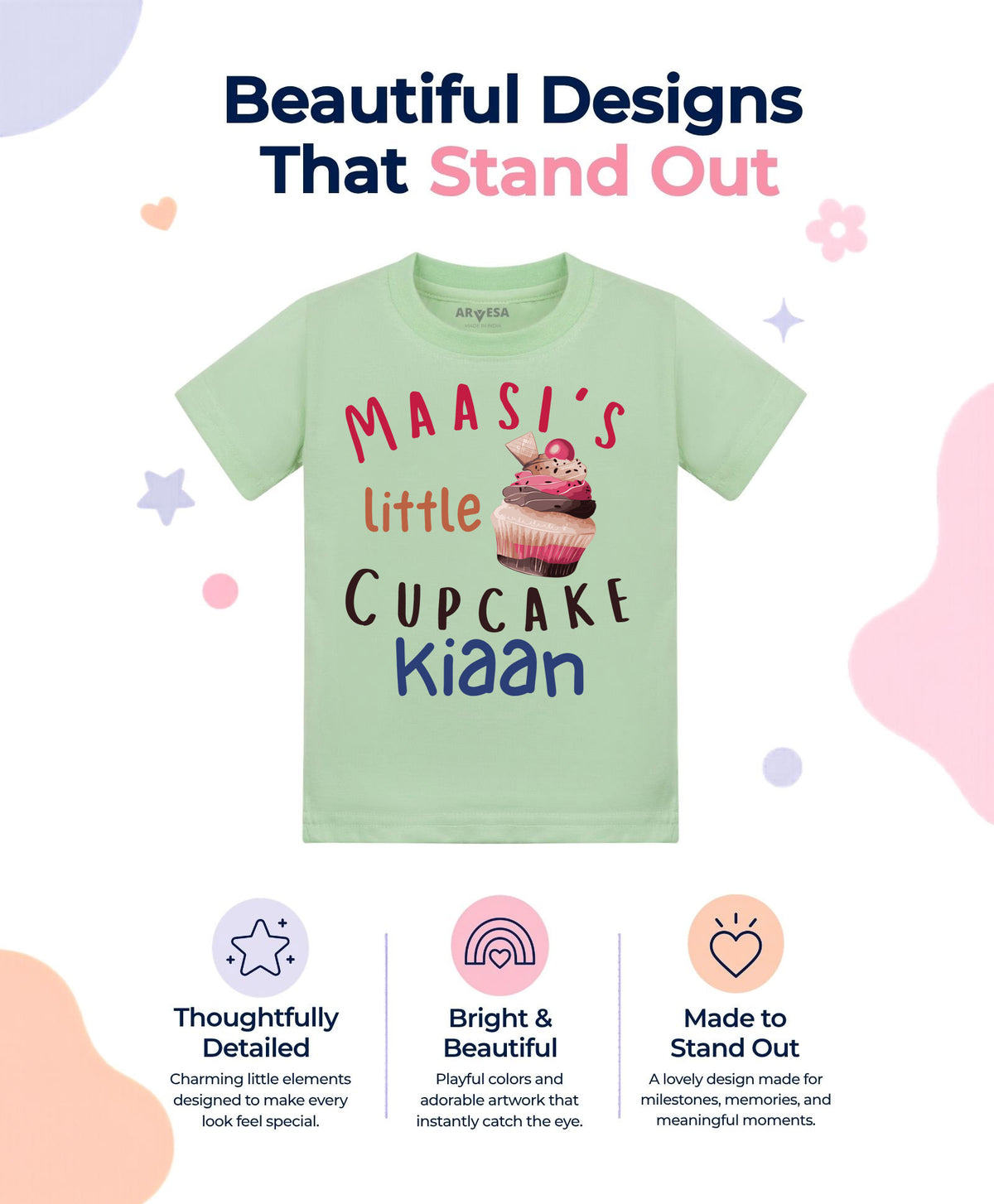 Yes | Maasi Little Cupcake - T-shirt