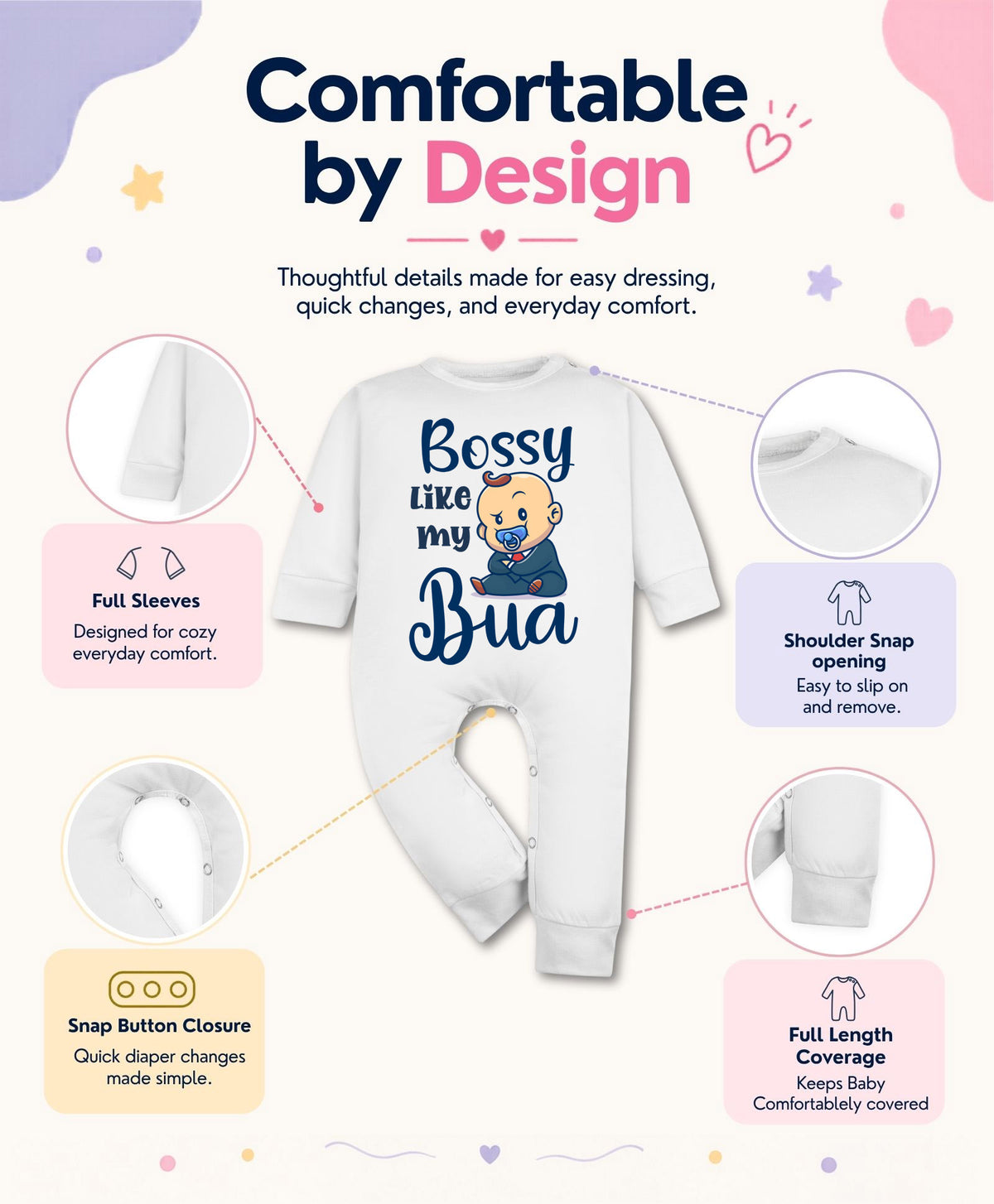 No | Bossy Like My Bua - Jumpsuit