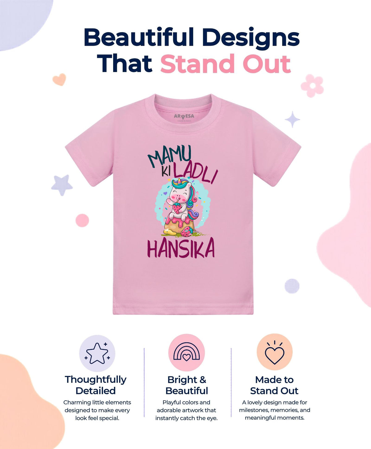 Yes | Mamu Ki Ladli - T-shirt