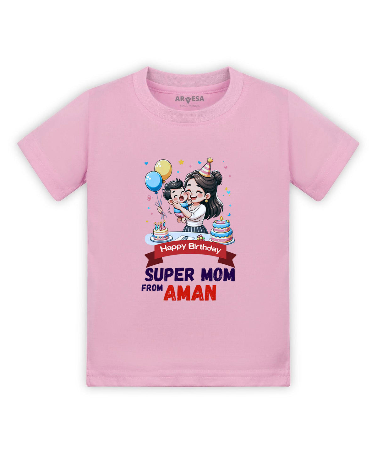 Yes | Happy Birthday Super Mom Mom Birthday - T-shirt