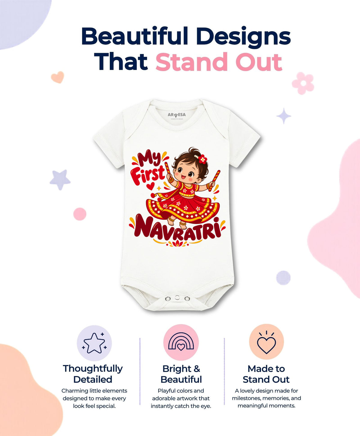 No | My First Navratri - Romper