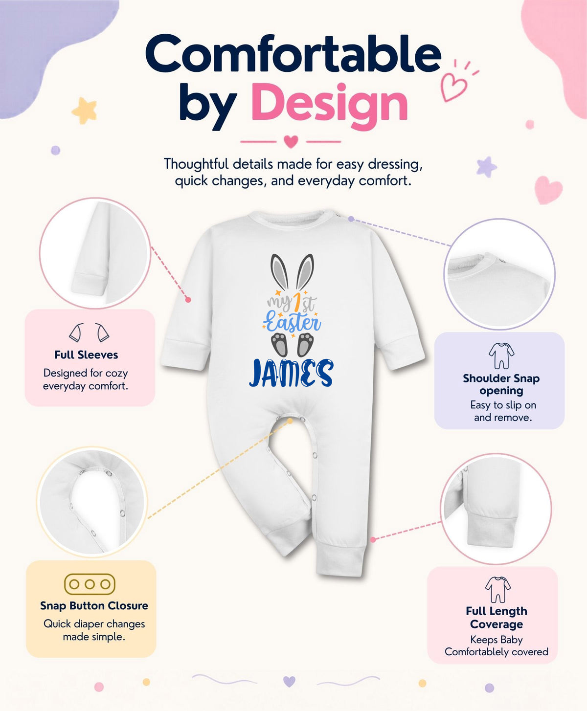 Yes | My First Easter - Jumpsuit