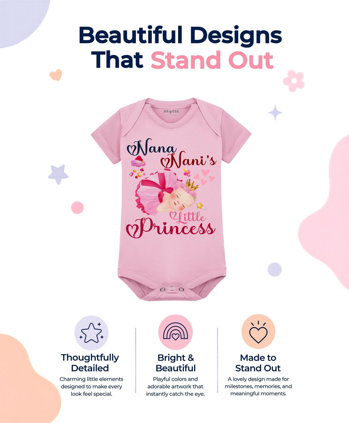 No | Nana Nani Little Princess - Romper