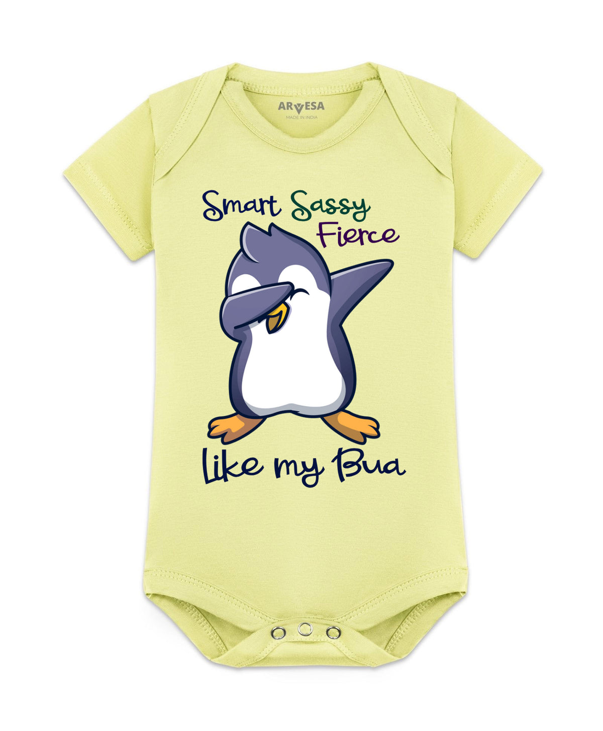 No | Smart Sassy Like My Bua - Romper