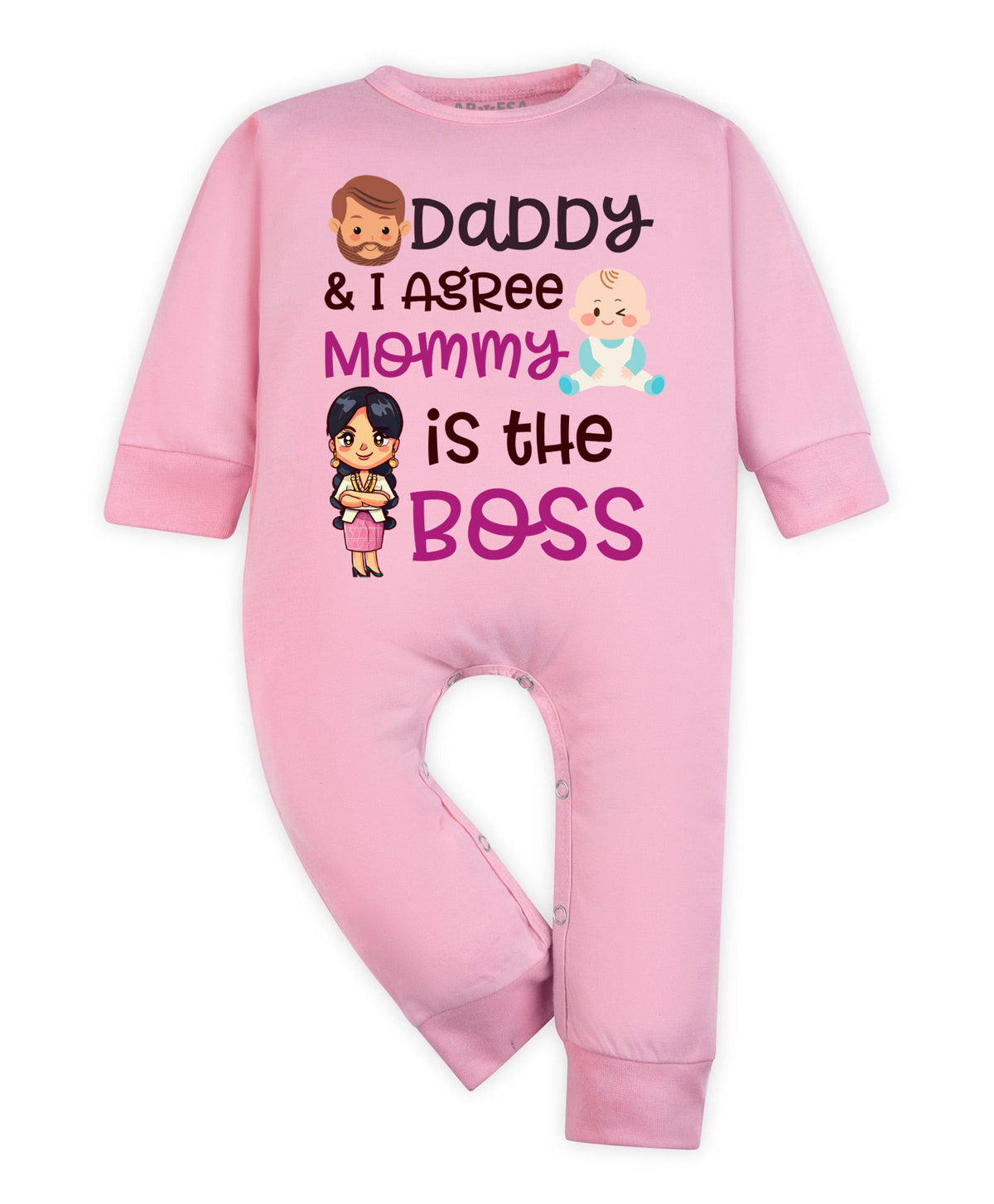 No | Daddy & I Agree Mommy Is Boss - Jumpsuit
