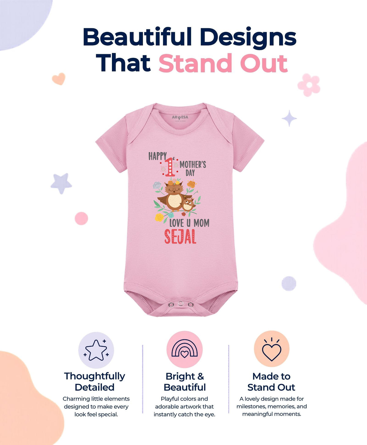 Yes | Happy Mother Days Mothers Day - Romper