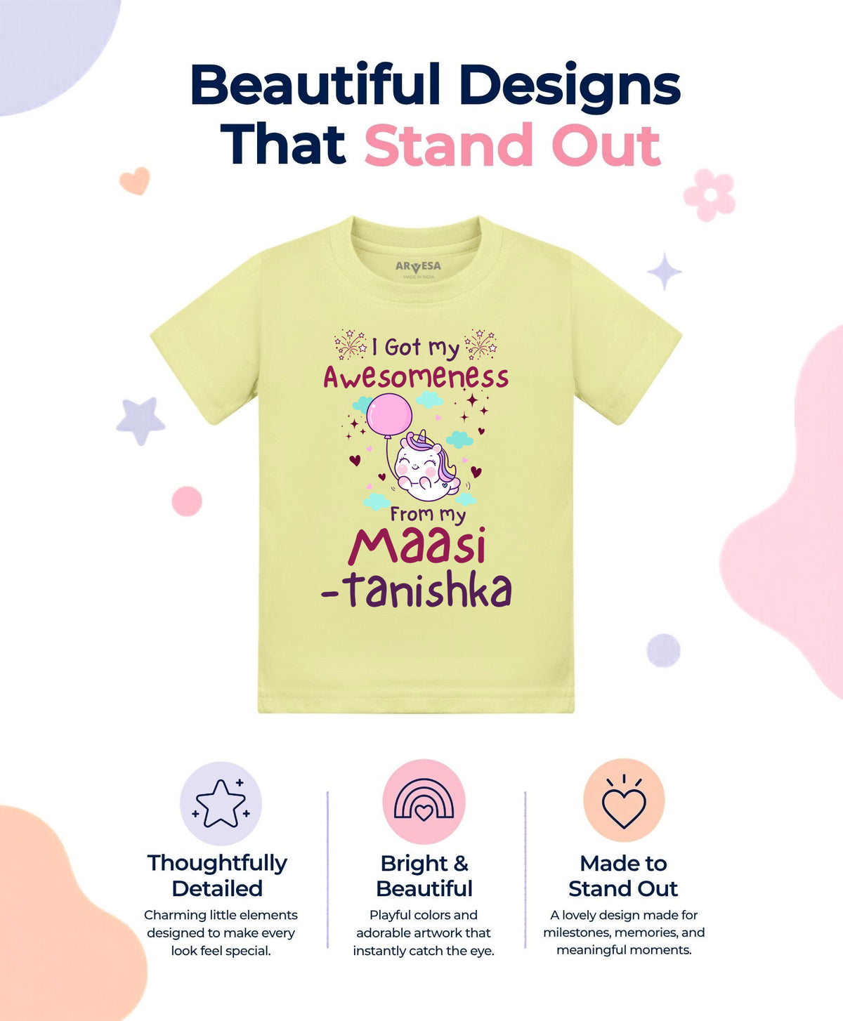 Yes | I Got Awesomeness From Maasi - T-shirt