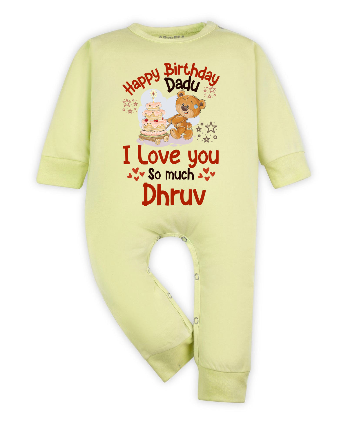 Yes | Happy Birthday Dadu Family Birthday - Jumpsuit