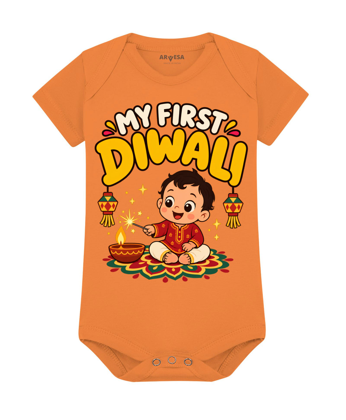 No | My First Diwali - Romper