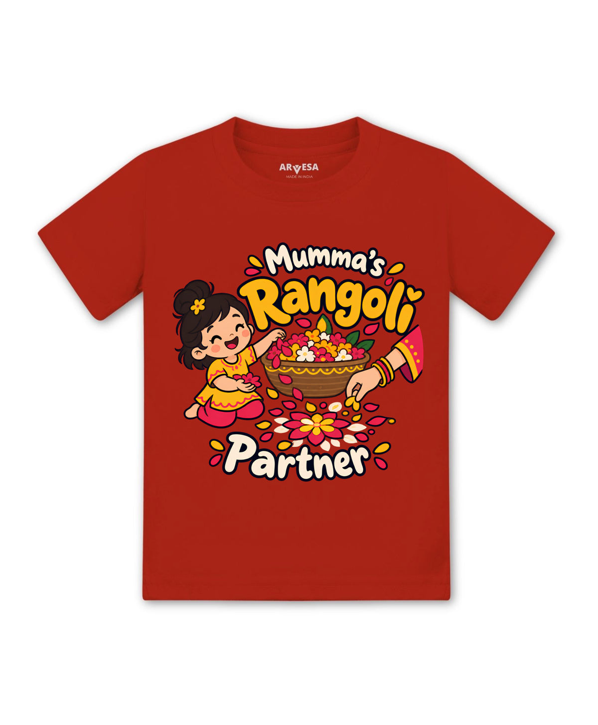 Mumma's Rangoli Partner Diwali - T-shirt