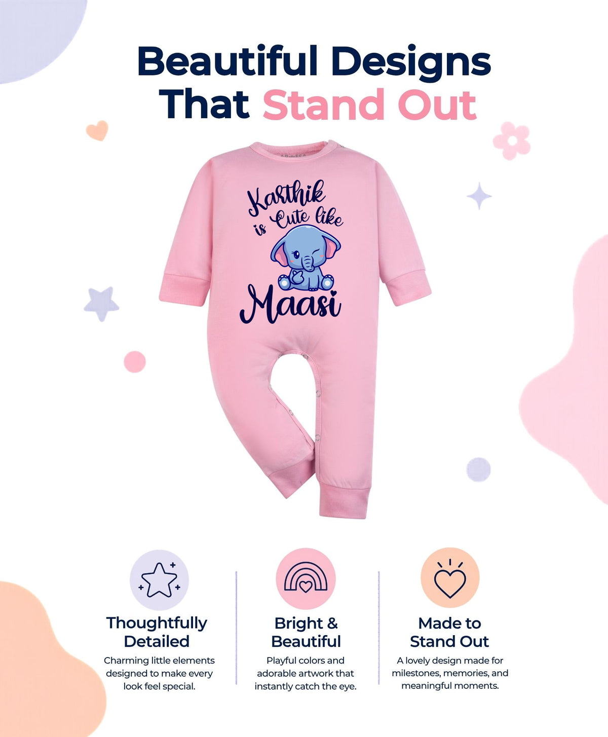 Yes | Cute Like My Maasi - Jumpsuit