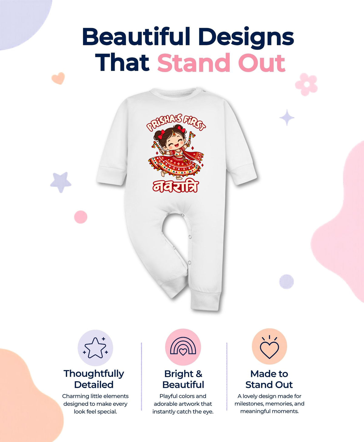 Yes | My First Navratri - Jumpsuit