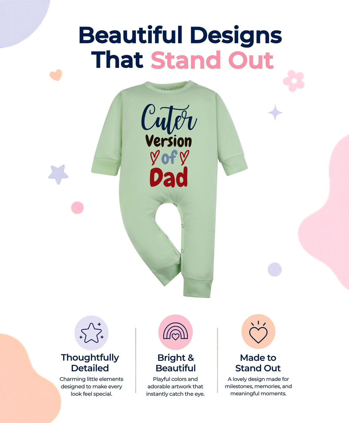 No | Cuter Version Of Dad - Jumpsuit