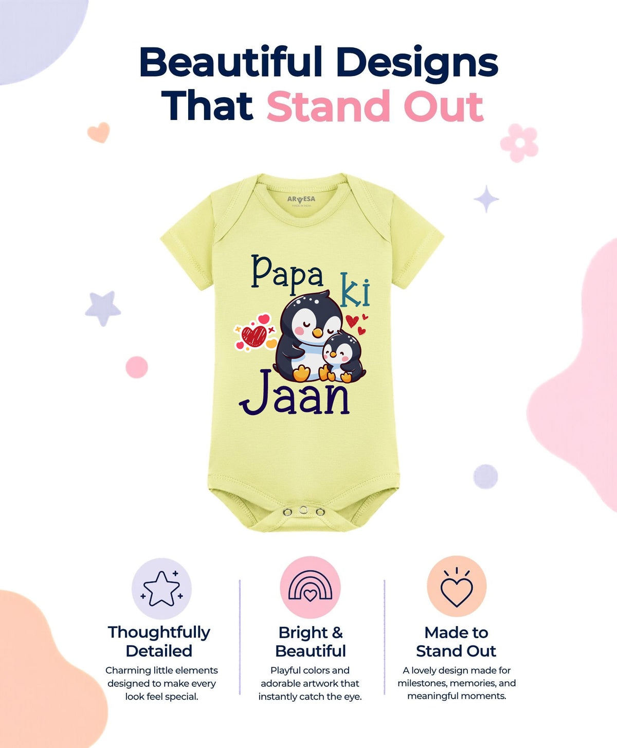 No | Papa Ki Jaan Dad - Romper