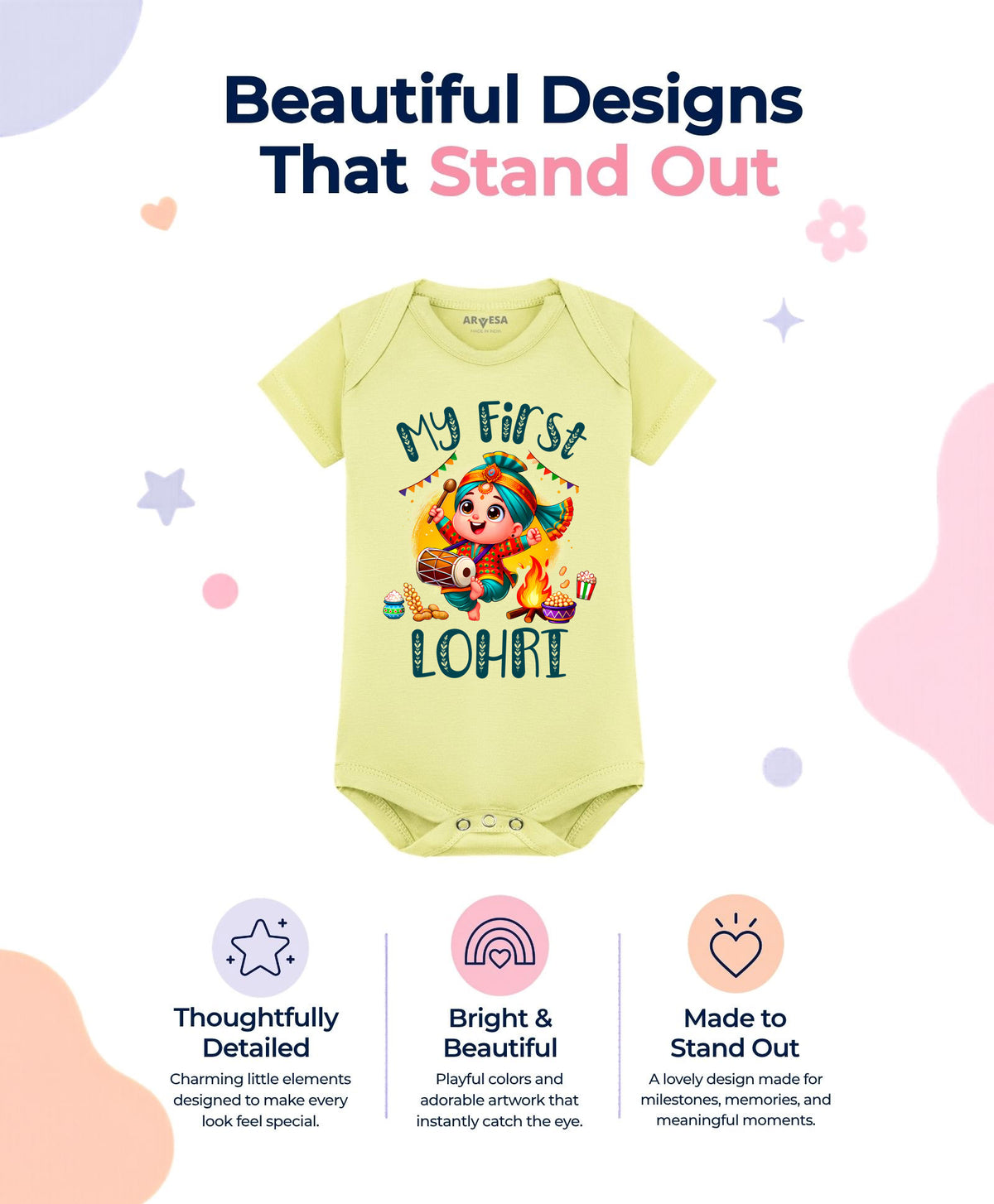 No | My First Lohri - Romper