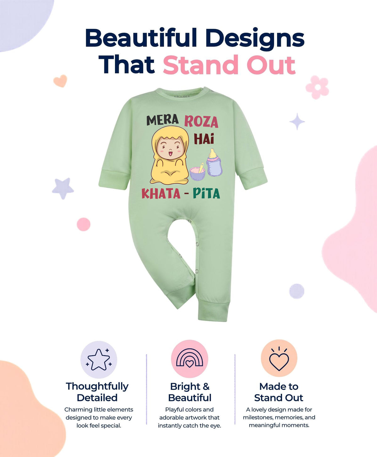 No | Mera Roza Hai Ramadan - Jumpsuit