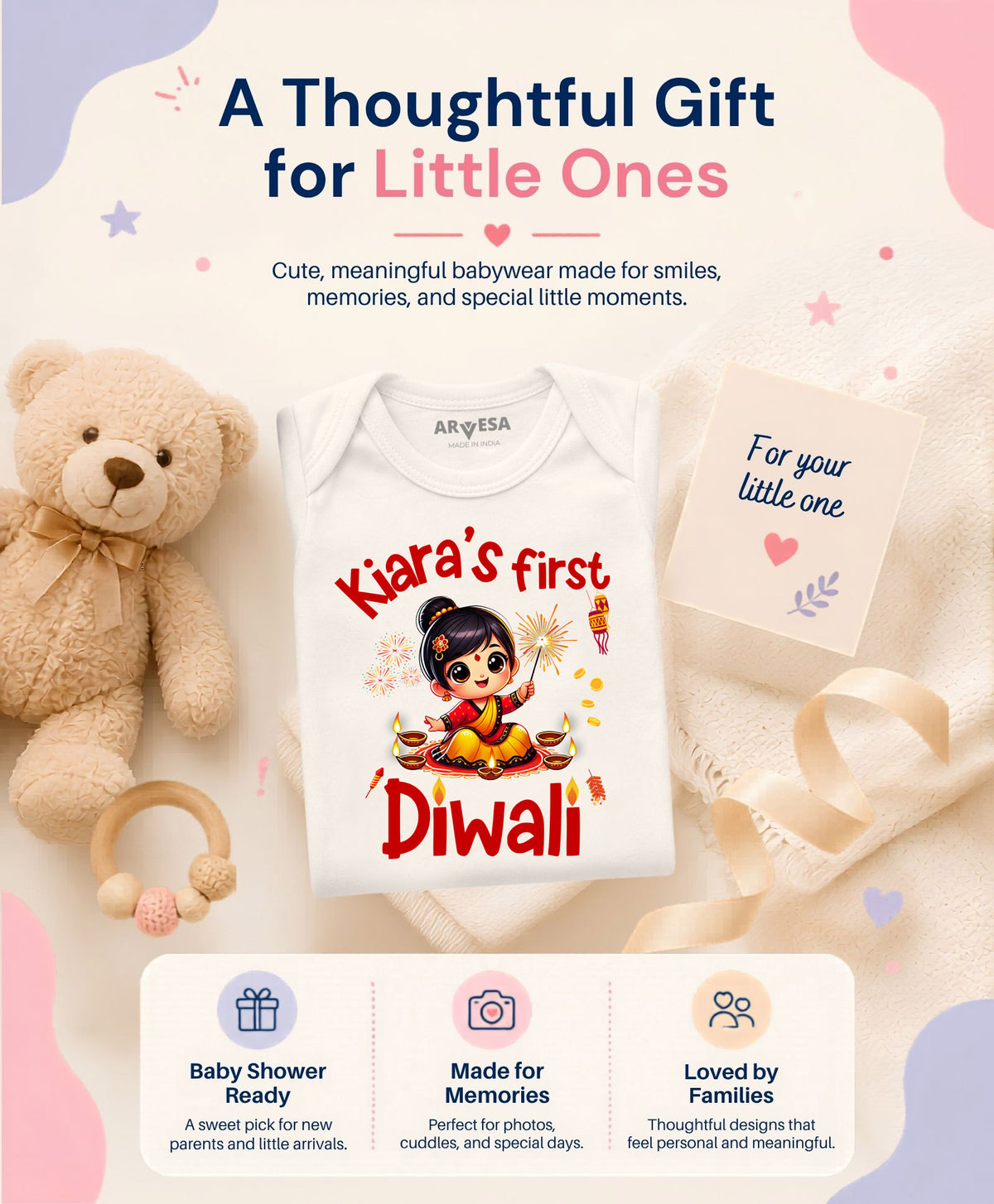 Yes | My First Diwali - Romper