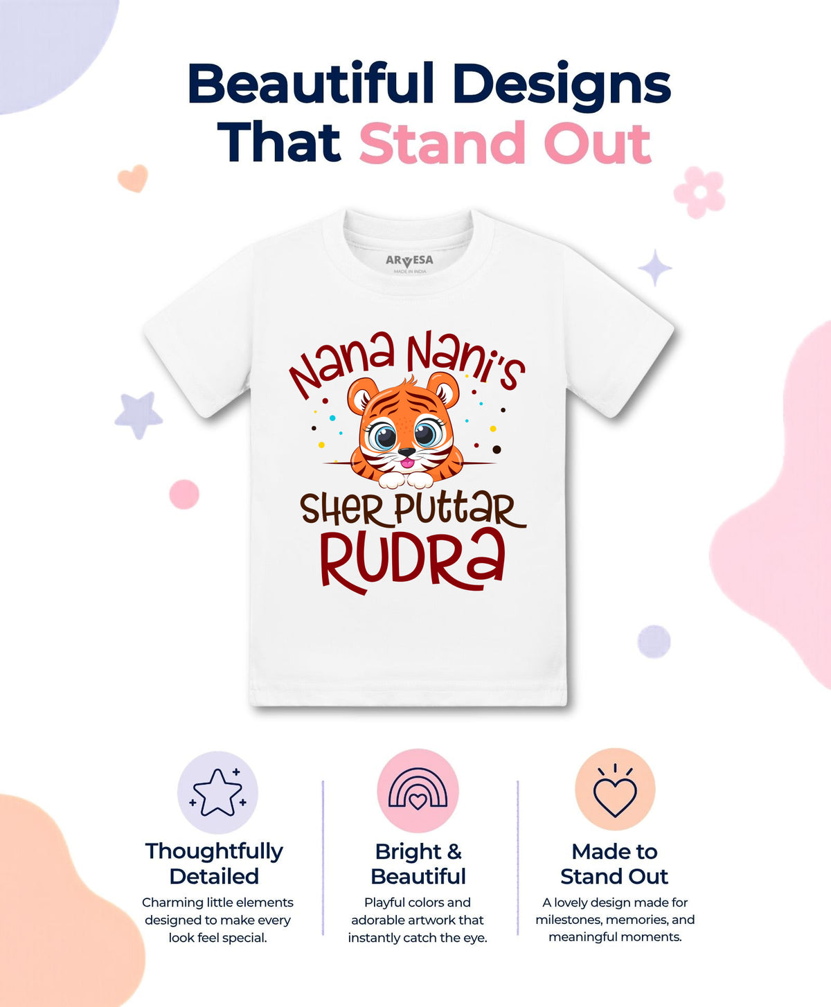 Yes | Nana Nani Sher Puttar - T-shirt