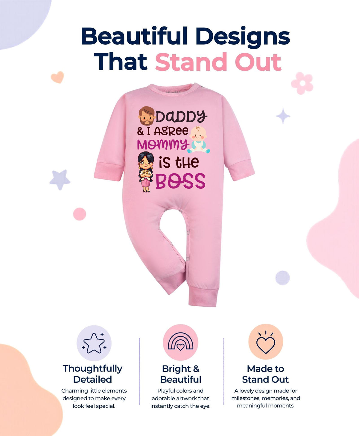 No | Daddy & I Agree Mommy Is Boss - Jumpsuit