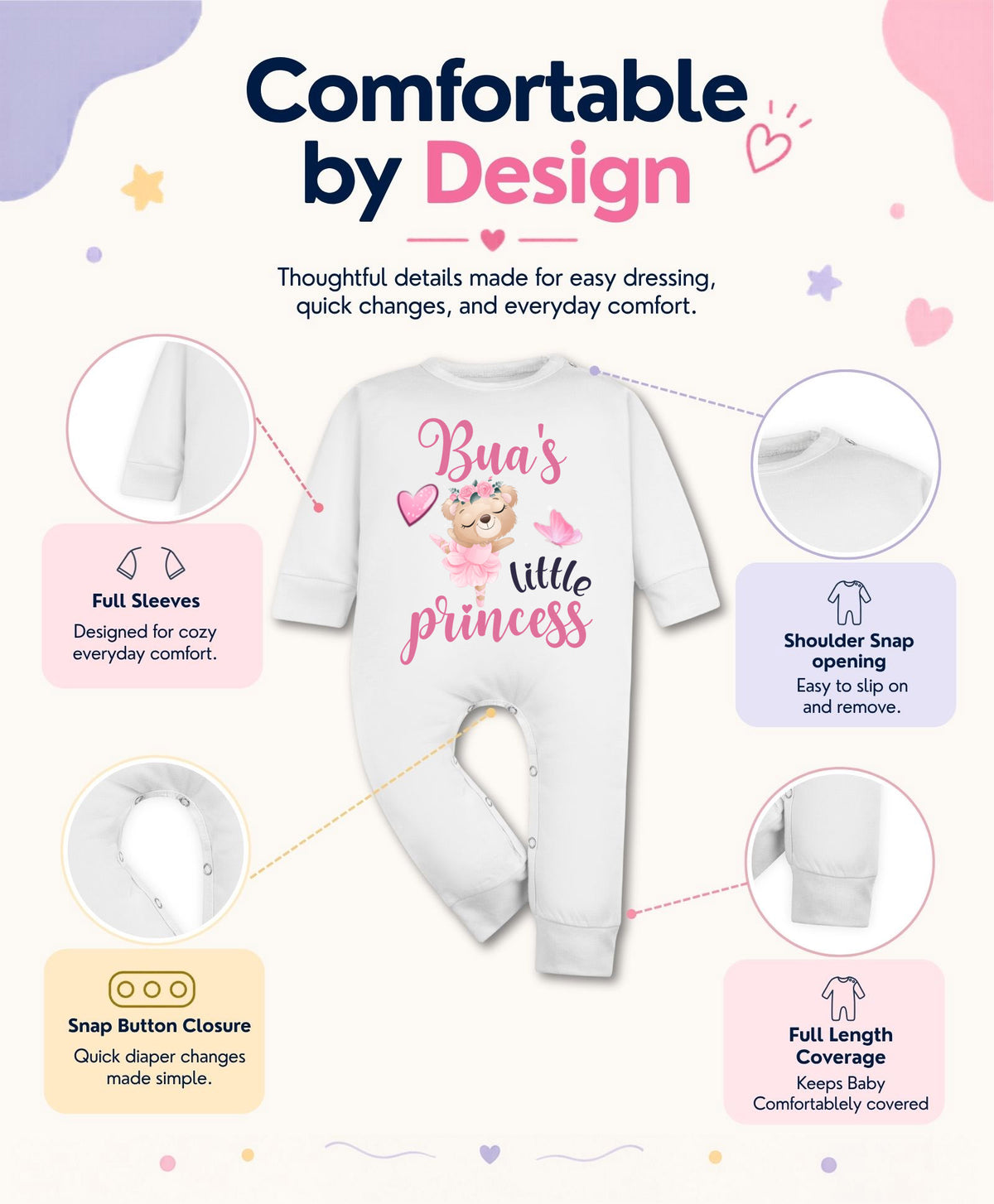 No | Bua Little Princess - Jumpsuit