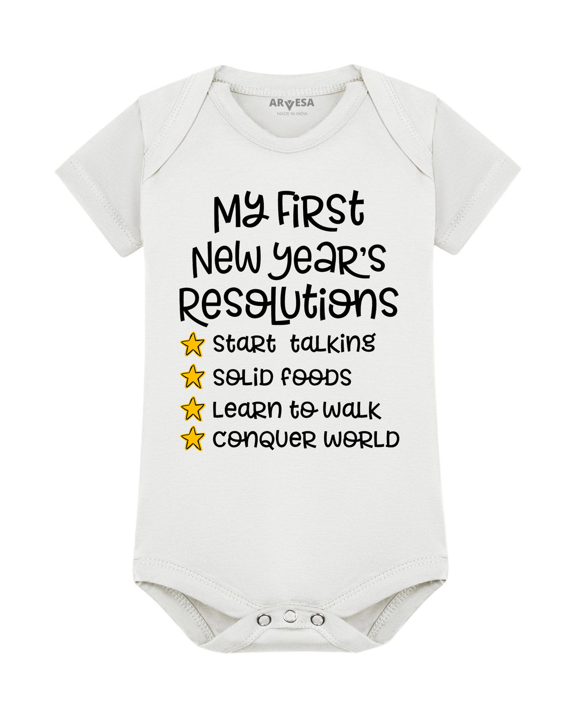 No | My First New Year - Romper