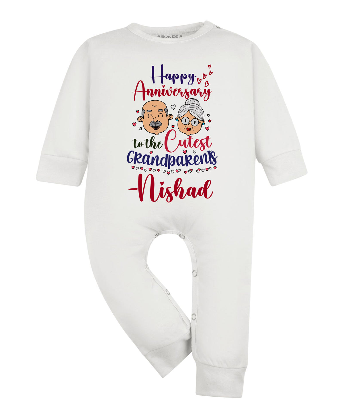 Yes | Happy Anniversay GrandParents Family Anniversary - Jumpsuit